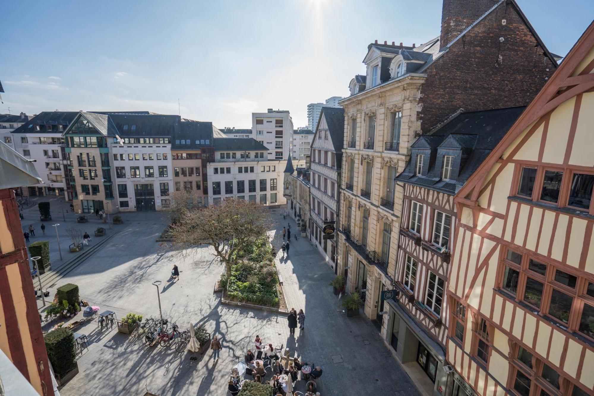 Charming City Center Flat Rouen Buitenkant foto